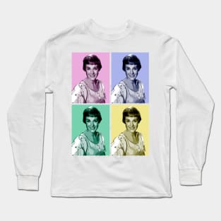 Julie Andrews - Sound of Music Maria Colour Block Long Sleeve T-Shirt